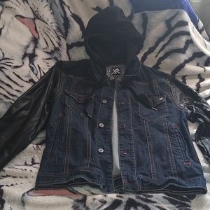 Young and reckless jean jacket